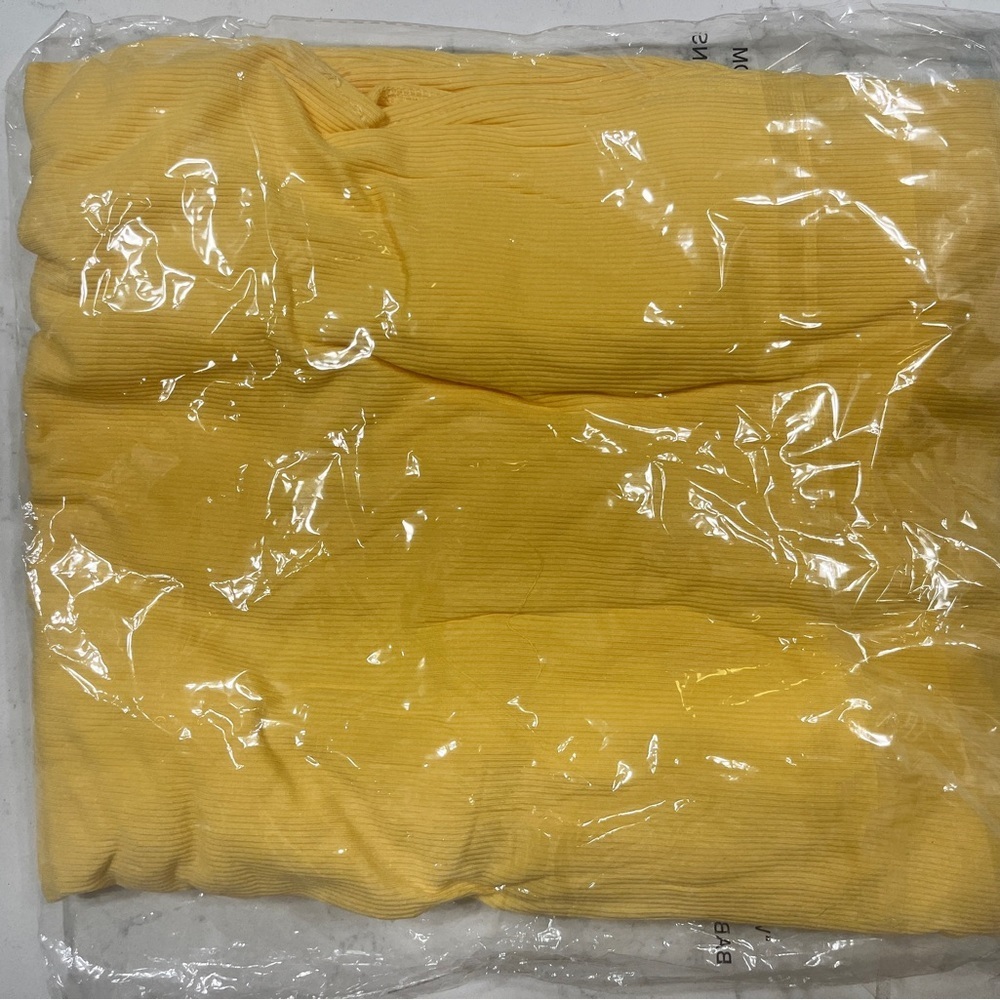 Selfie Leslie Dream Crush Lace Up Midi Dress in Lemon S, M, L - Picture 7 of 9